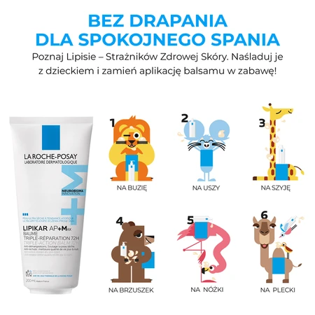 La Roche-Posay Lipikar Baume AP+Max, triple action lotion, 200 ml