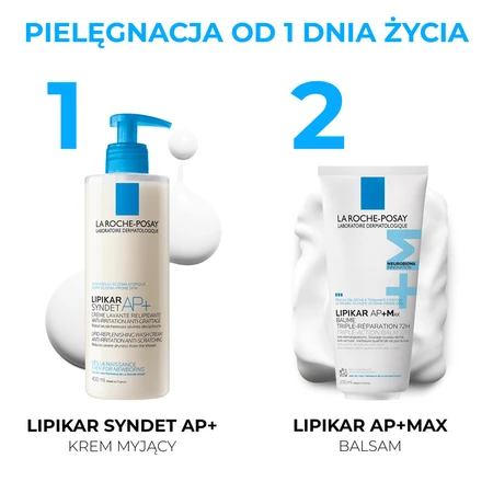 La Roche-Posay Lipikar Baume AP+Max, triple action lotion, 200 ml