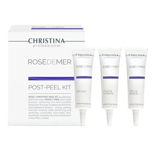 Christina Rose De Mer, skin care set after peeling, 3 x 15 ml