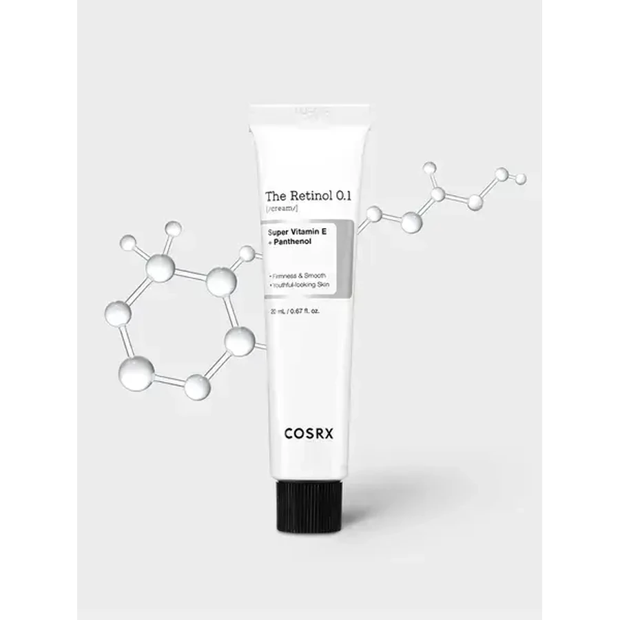 Cosrx The Retinol 0.1 Cream, crema antiedad con 0,1% de retinol, 20 ml