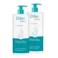 Set of 2 x Oillan Baby, 3-in-1 bath, body and hair wash gel, 750 ml