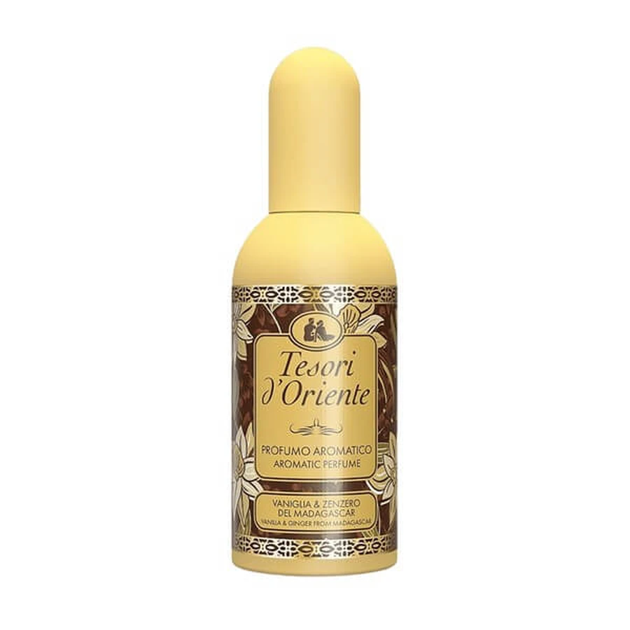 Tesori d'Oriente, Eau de Toilette, Vanilia e Zenzero del Madagascar, 100 ml.