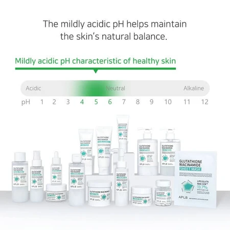 APLB Glutathion Niacinamide Gezichtscrème, verhelderende crème met glutathion en niacinamide, 55 ml