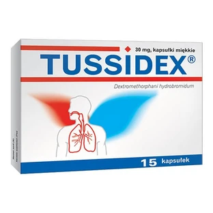 Tussidex, 30 mg, soft capsules, 10 pcs.