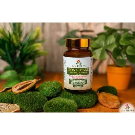 My Herbs Löwenmähne Soplum Hedgehog 400 mg, Kapseln, 60 Stk.