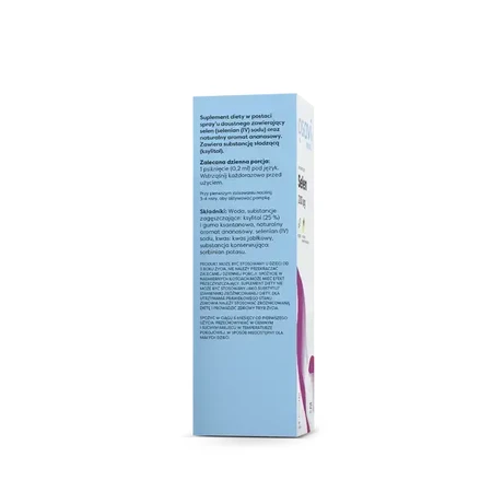 Osavi Selenio 200 µg, spray oral, sabor piña, 25 ml