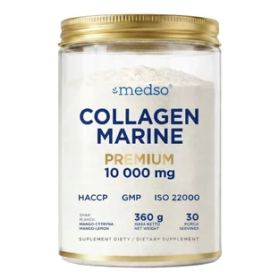 Medso Collagen Marine Premium 10,000 mg, powder, mango-citrus flavor, 360 g