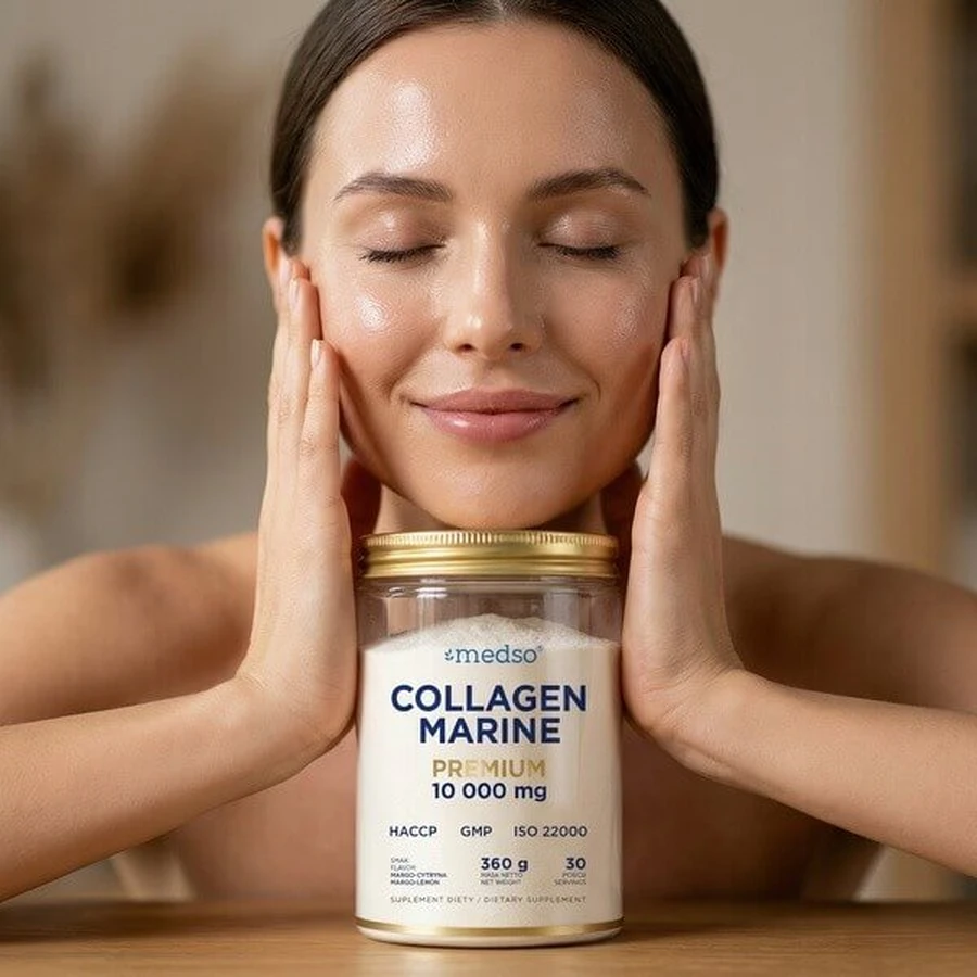 Medso Collagen Marine Premium 10,000 mg, powder, mango-citrus flavor, 360 g