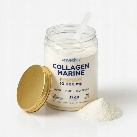 Medso Collagen Marine Premium 10,000 mg, powder, mango-citrus flavor, 360 g