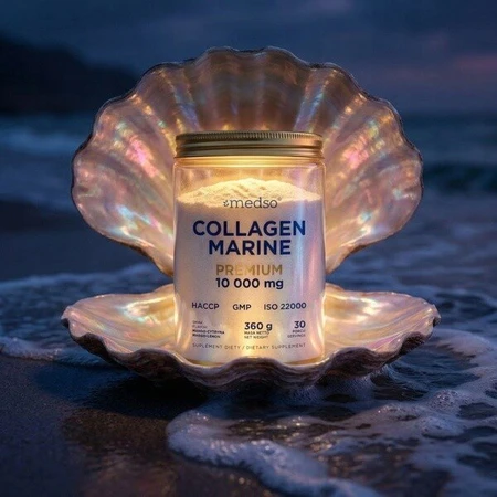Medso Collagen Marine Premium 10,000 mg, powder, mango-citrus flavor, 360 g