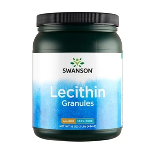 Lecitina Swanson, gránulos, 454 g