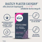 Veet Easy-Gel, parches depilatorios de cera para piel normal, 12 uds.