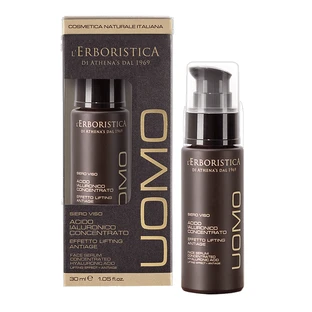 L'Erboristica Uomo, gezichtsserum voor mannen met hyaluronzuur, 30 ml