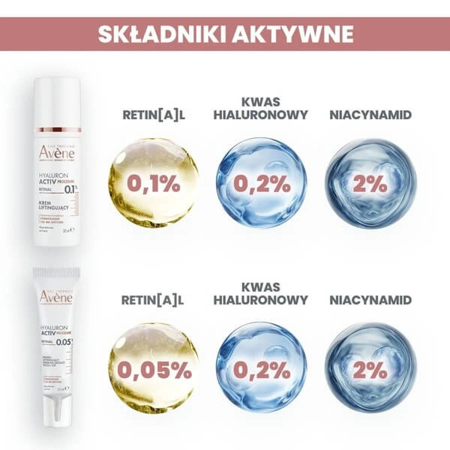Avène Eau Thermale Hyaluron Activ Procedure, crème liftante, 30 ml
