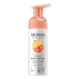 Mossa, reinigend oplichtend schuim met kweepeer en bosbes 150 ml