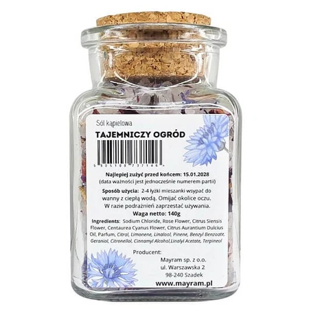 Mayram, sel de bain, Secret Garden, 140 g