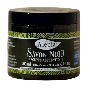 Alepia, soap, black, exfoliating, 200 g