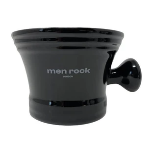 Men Rock porseleinen scheerkom, porseleinen scheerkroes, 1 stuk.