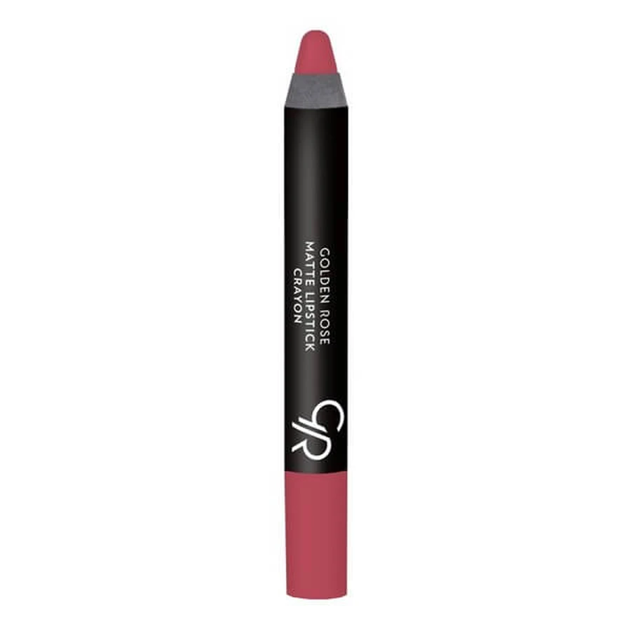 Golden Rose Matte Crayon Lipstick, matter Lippenstift in Buntstiftform, 11, 3,5 g