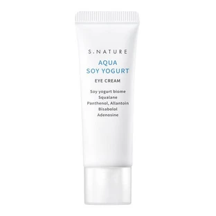 S. Nature, Aqua Soy Yogurt, crème légère pour les yeux, 25 g.