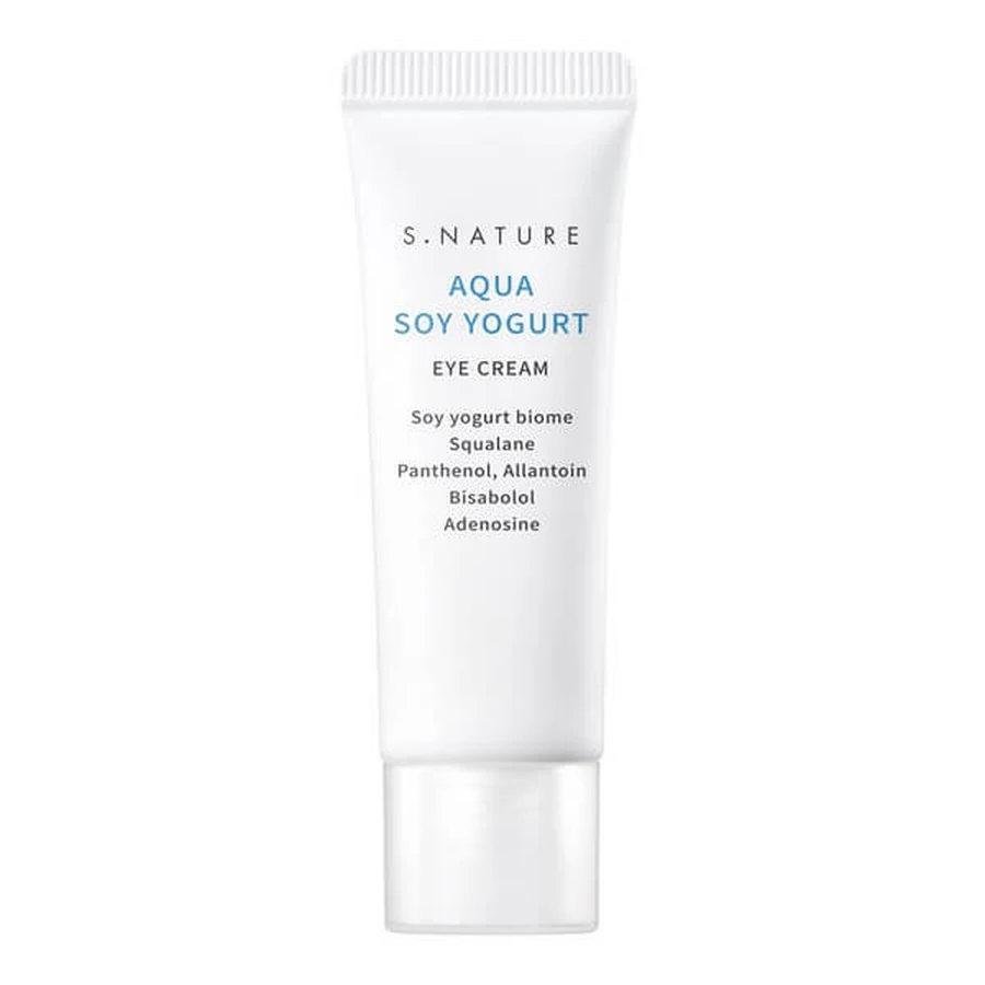 S. Nature, Aqua Soy Yogurt, crème légère pour les yeux, 25 g.