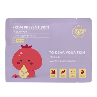 Present Skin P.S. Kollagen für Ihre Haut, Kollagen-Blattmaske, 20 g