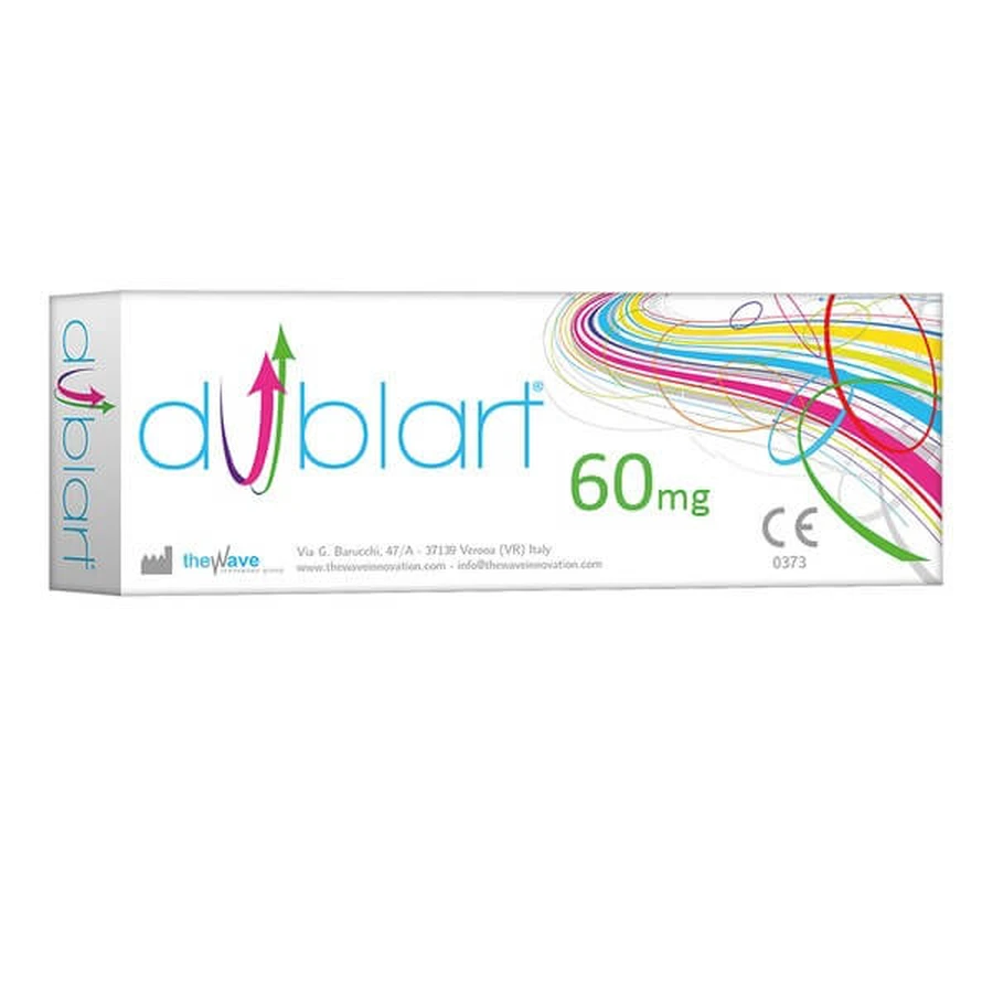 Dublart 60 mg 2%, gel injectabil, 3 ml
