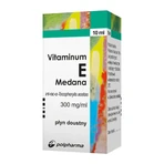 Set Kreon Travix, 10.000, enterale capsules, 50 stuks (fles) + Vitaminum E, (300 mg / ml), druppels, 10 ml (Medana)