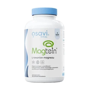 Osavi Magtein Magnesium L-Threonat, Hartkapseln, 180 Stück.