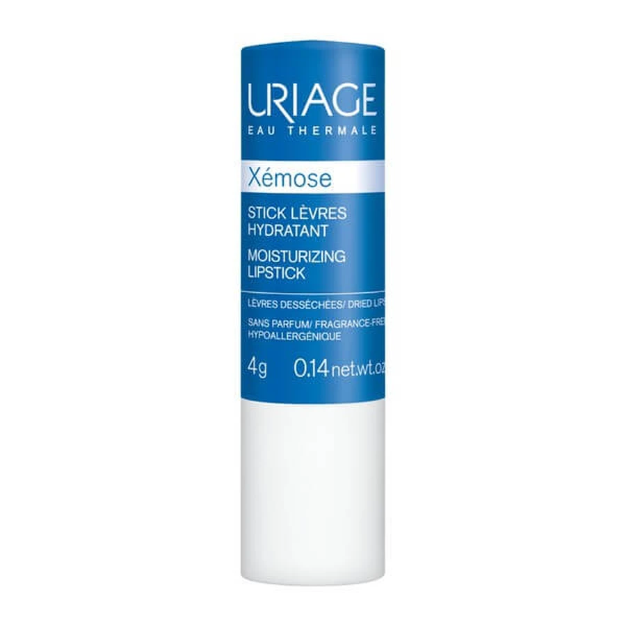 Uriage Xemose, hydraterende en beschermende lippenstift, 4 g