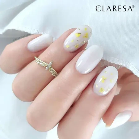 Claresa Hard&amp;Easy Builder Gel, nail building gel, Milky White, 45 g
