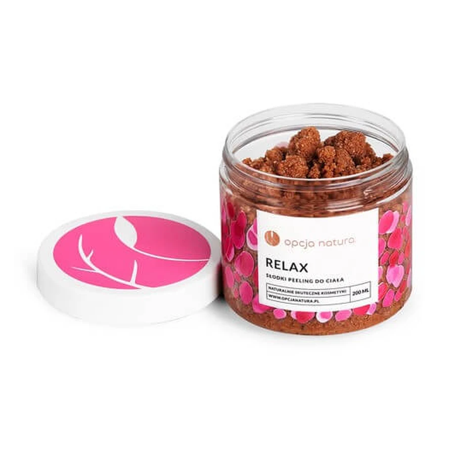 Option Natura Relax, sweet body scrub, 200 ml