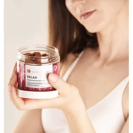 Option Natura Relax, sweet body scrub, 200 ml