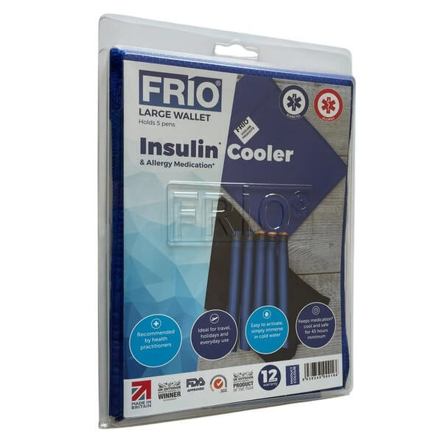 Frio, grand étui pour 5 stylos, bleu, 1 pièc.