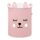 Sipo, cubo de basura de juguete oso rosa, 1 ud.