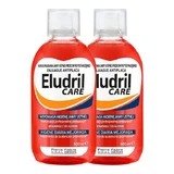 Set of 2 x 500 ml, Eludril Care, liquid for daily oral hygiene