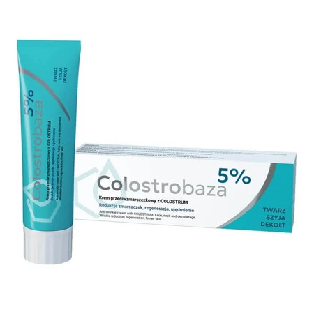 Lote Colostrobase 5%, crema antiarrugas con calostro, 30 g + Retinobase 17000, crema farmacéutica de vitamina A, 30 g