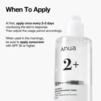 Anua, BHA 2% Gentle Exfoliating Toner, milde gezichtspeelingstoner met 2% BHA, 150 ml