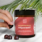 MYQO Bonbons sans sucre Immunité !, bonbons aux extraits de champignons, 60 pcs.