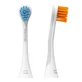 Curaprox Hydrosonic Sensitive Duo, têtes de brosse à dents soniques, bleu et orange, 2 pièces.