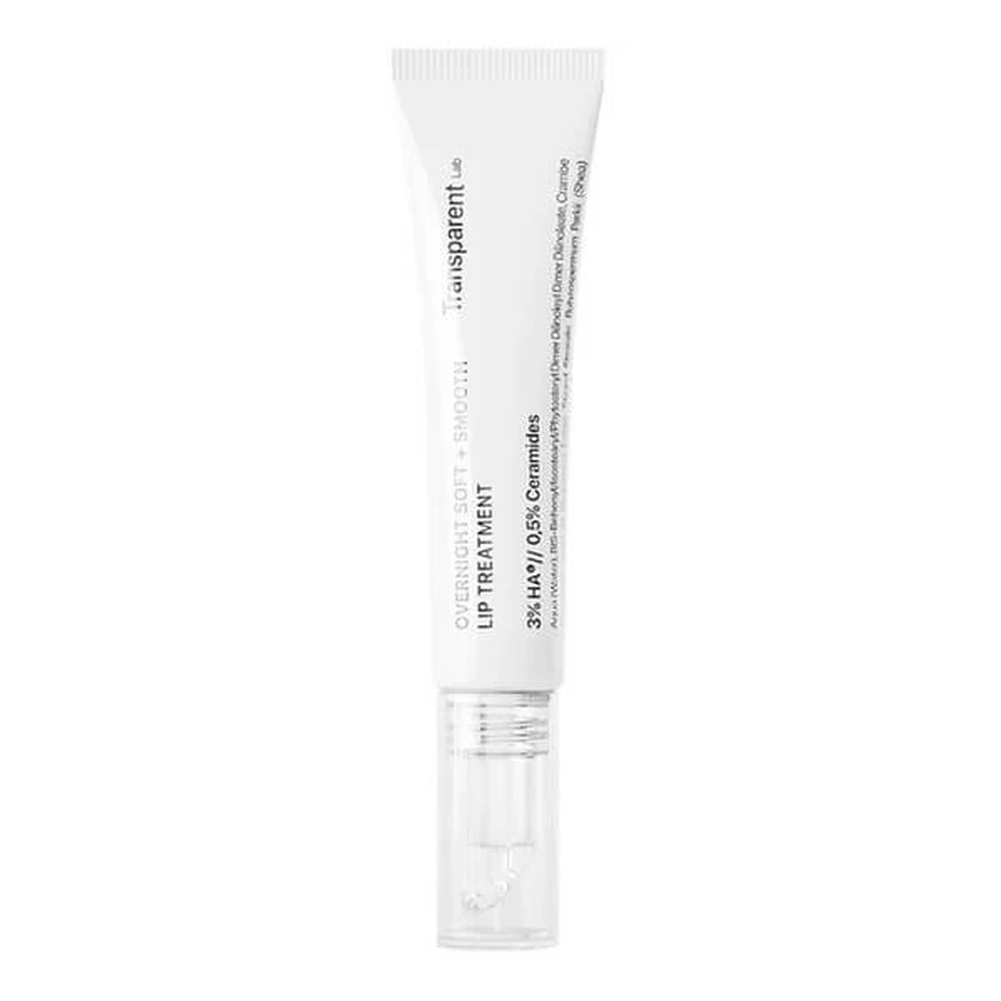 Transparent Lab Overnight Soft + Smooth Lip Treatment, regenerating lip mask, 15 ml.
