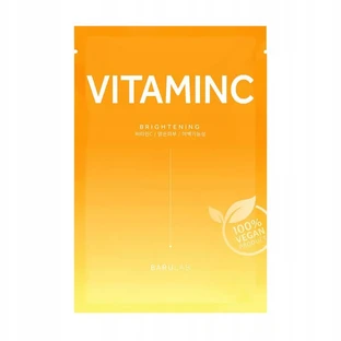 Barulab Vitamin C, sheet mask with vitamin C, 23 g