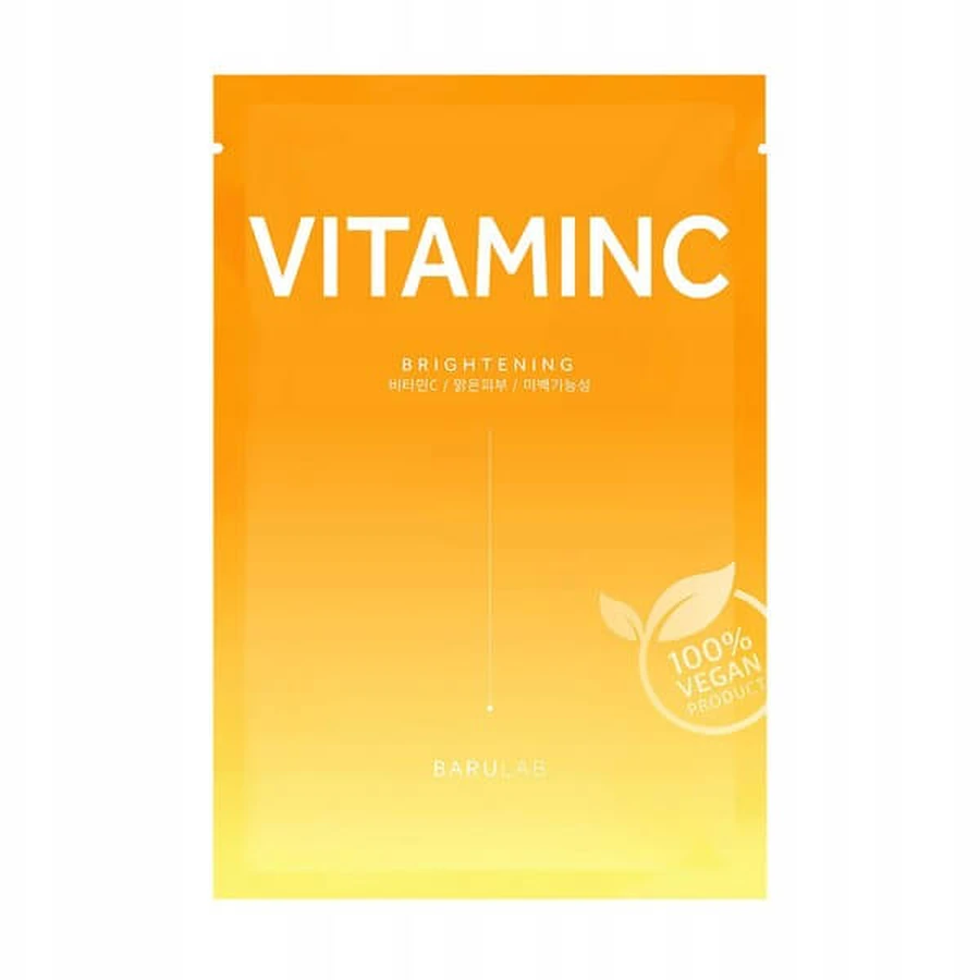 Barulab Vitamin C, sheet mask with vitamin C, 23 g