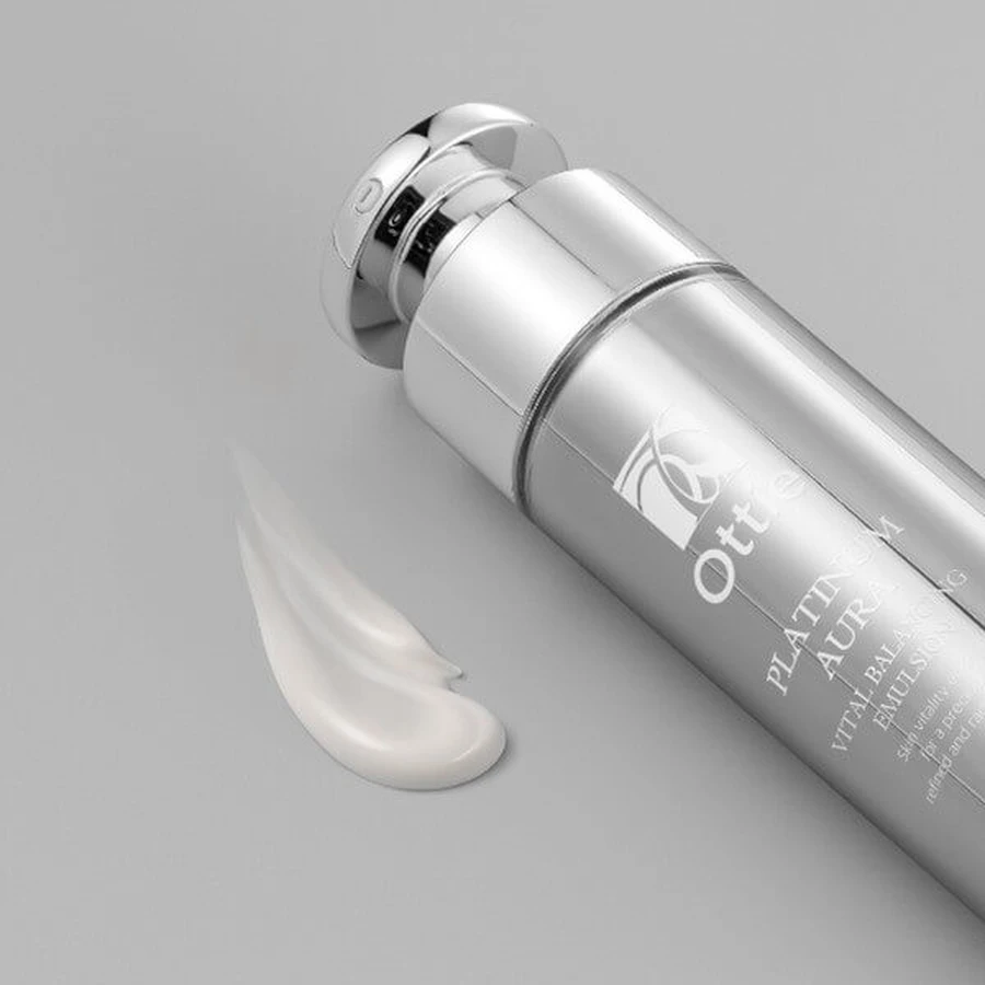 Ottie Platinum Aura Nutri-Intensive Serum, siero viso anti-età al platino, 40 ml