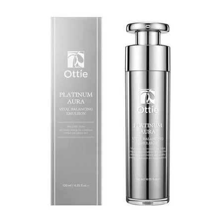 Ottie Platinum Aura Nutri-Intensive Serum, siero viso anti-età al platino, 40 ml