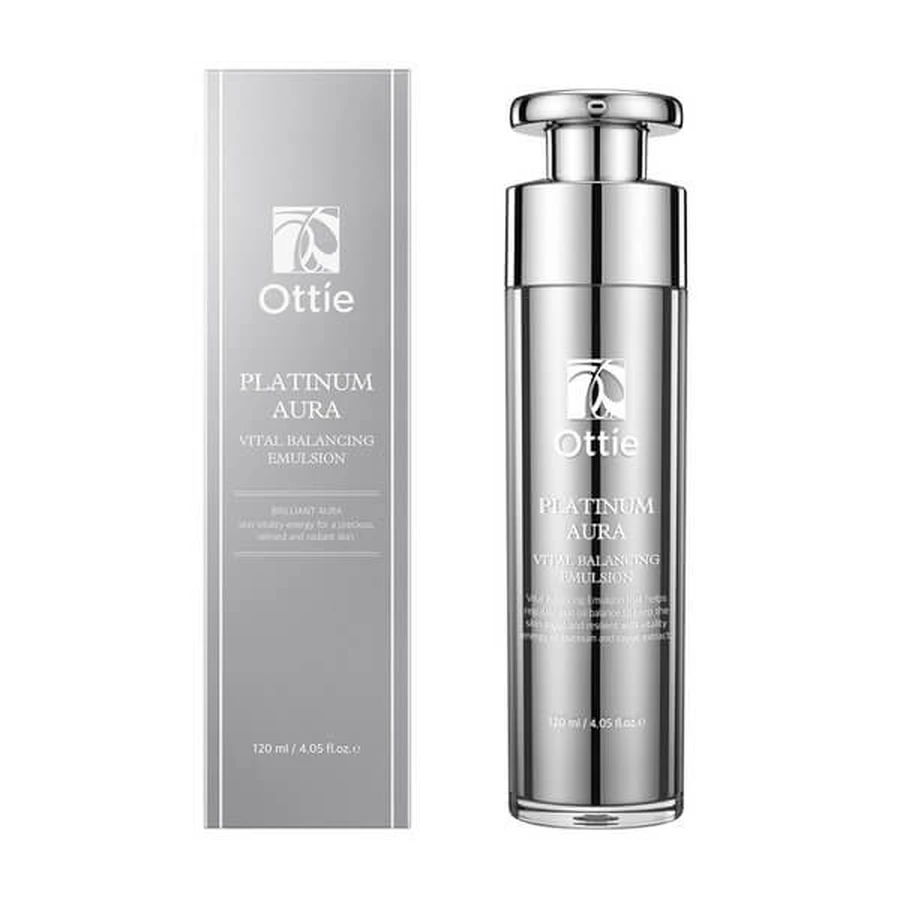 Ottie Platinum Aura Nutri-Intensive Serum, siero viso anti-età al platino, 40 ml