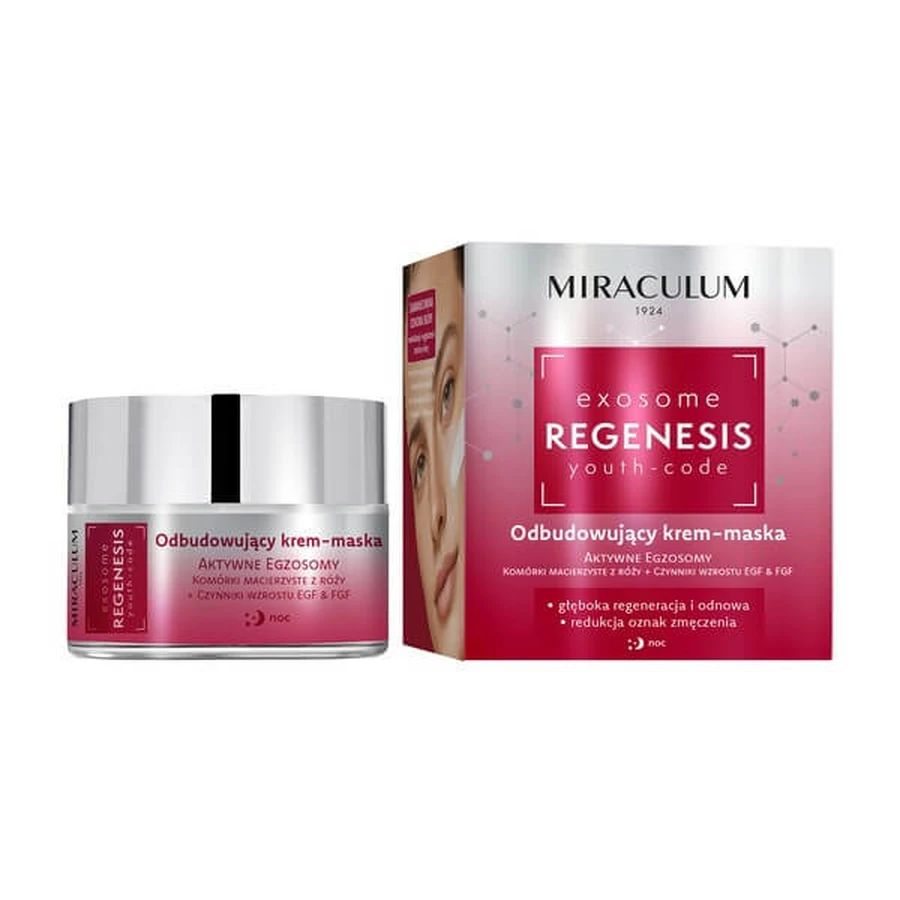 Miraculum Exosome Regenesis, masque-crème de nuit réparateur, 50 ml