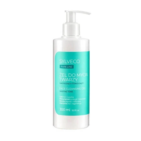 Sylveco Pure Line, verzachtende wasgel voor het gezicht, 300 ml