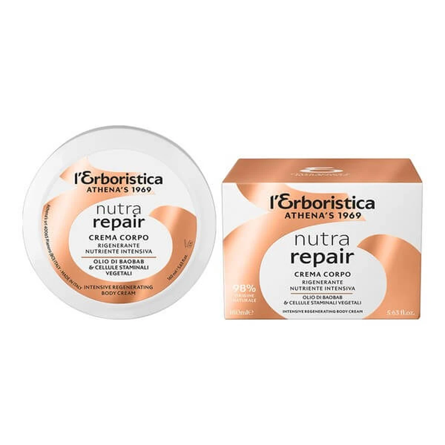 L'Erboristica Nutra Repair, regenererende lichaamscrème,160 ml