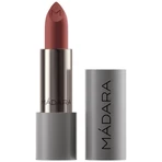 Madara Velvet Matte Cream Lipstick, barra de labios mate con acabado satinado, Warm Nude, 3,8 g